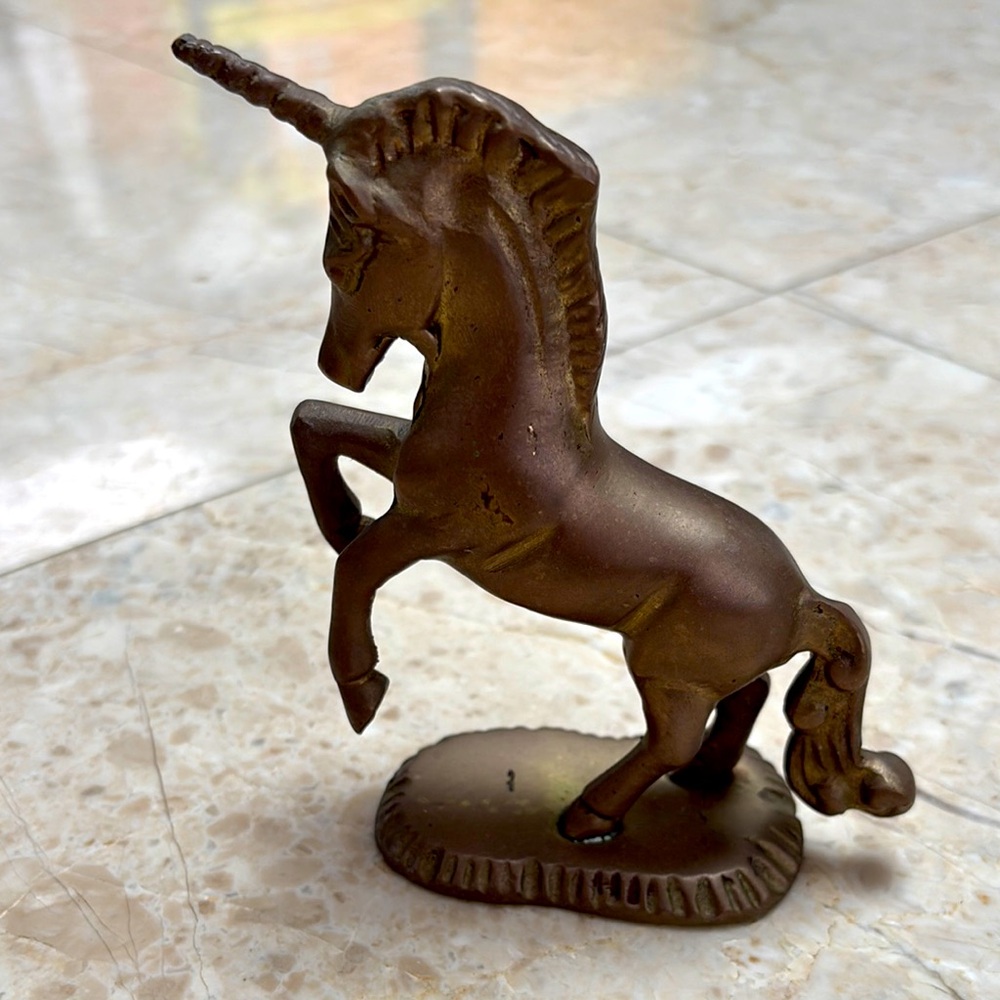 Bronze Unicorn Sculpture